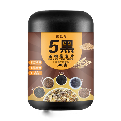 五黑谷物燕麦片
