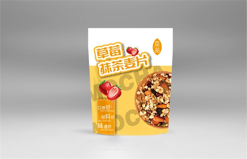 草莓抹茶麦片