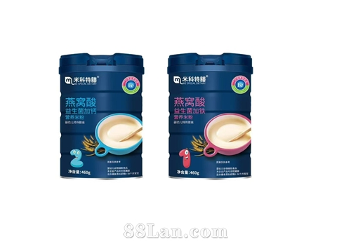 燕窝酸益生菌加铁、加钙营养米粉  OEM贴牌代工定制