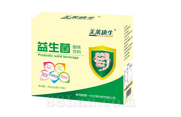 美莱康生益生菌固体饮料