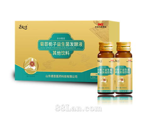 菊苣栀子益生菌发酵饮