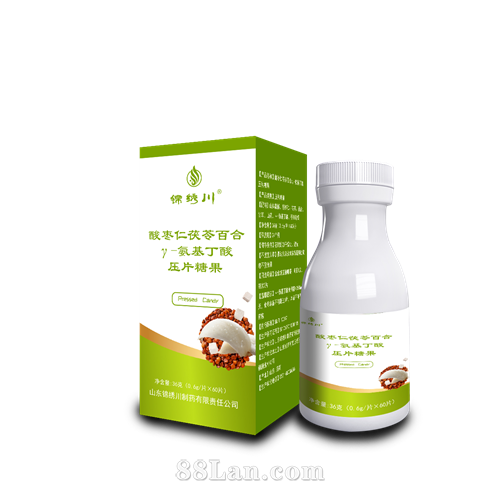 酸枣仁茯苓百合γ-氨基丁酸压片糖果