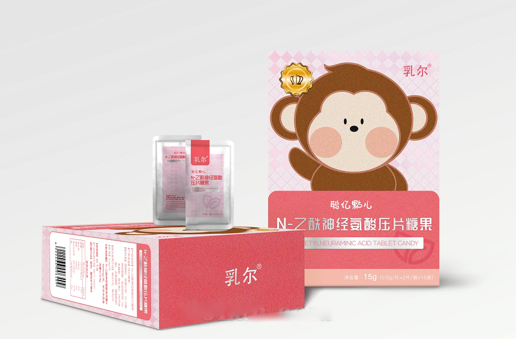 乳尔牌N-乙酰神经氨酸压片糖果代工