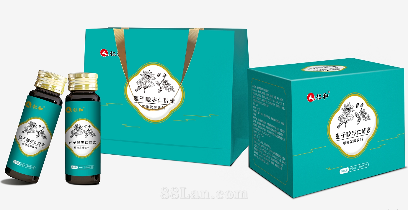 仁和莲子酸枣仁植物发酵饮酵素OEM贴牌代加工