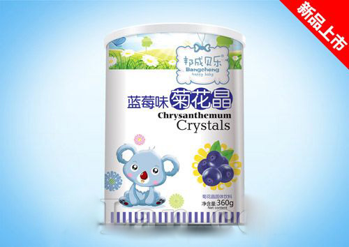 菊花晶纸听-蓝莓味
