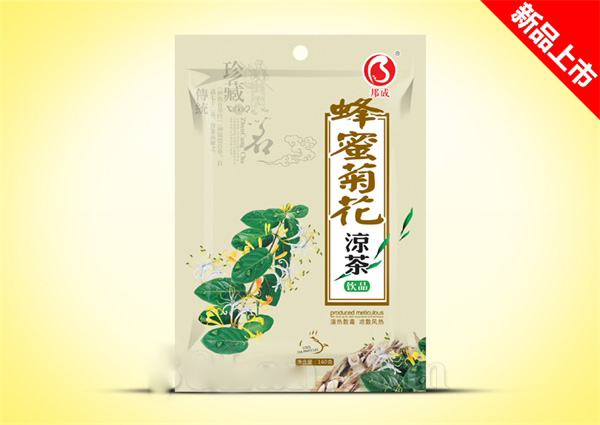 蜂蜜菊花凉茶