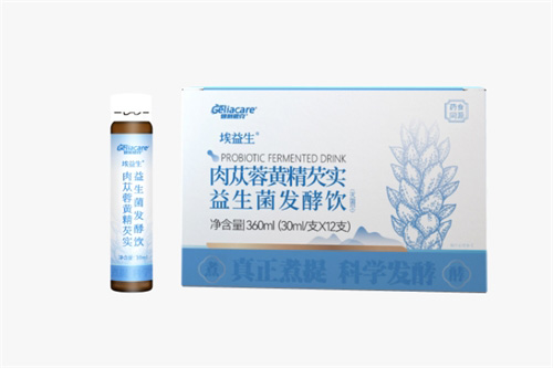 肉从蓉黄精芡实益生菌发酵饮